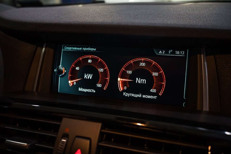 Bmw sport display